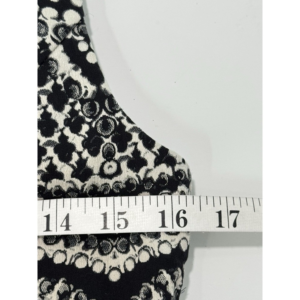 Diane von Furstenberg Pentra Sheath Dress Black White Size 8 Cocktail - Picture 7 of 10